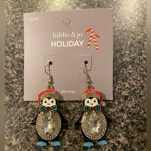 hildie & jo penguin earrings.